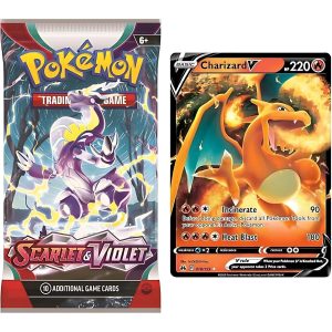 Pokémon TCG Booster Pack & Ultra Rare Card Bundle | Includes EX, V, VMAX, or VSTAR Cards | Perfect Pokemon Gift Bundle | 100% Authentic Pokémon Cards