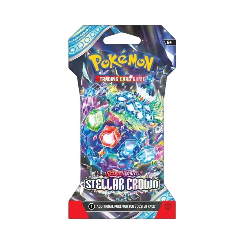 Stellar Crown Sleeved Booster Pack (Random Pack Art)