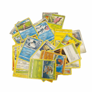 50 Pokémon Cards Mystery Box – Guaranteed 4 Holo & 1 Double Rare – Fun Assorted Bulk Lot for Kids & Collectors – Authentic Pokémon Trading Cards Packaged in Durable Box