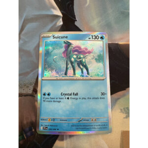 Pokemon Suicune Holo Rare 100% Authentic